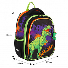 Рюкзак школьный "Comfort Light. Danger Dino", разноцветный