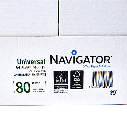 Бумага "Navigator Universal", А4, 500 листов, 80 г/м2 - 8