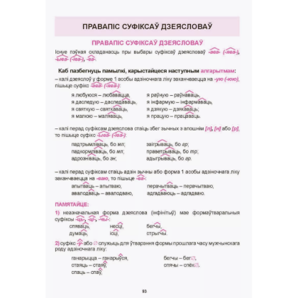 Книга "ШК. Беларускi правапiс. Школьны курс", Ю. Лембіеўскі - 3