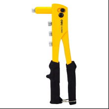 Заклепочник одноручный Deli YS EDL236910T, 270 см, 2.4-4.8 мм, заклепки в комплекте