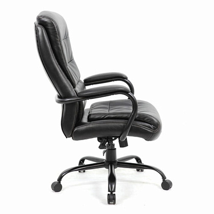 Кресло для руководителя BRABIX "Premium Heavy Duty HD-004", экокожа, металл, черный - 3