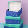 Коробка подарочная "Gift", 19х19х9.5 см, картон - 4