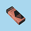 Ластик Milan "320 Copper series", черный - 2
