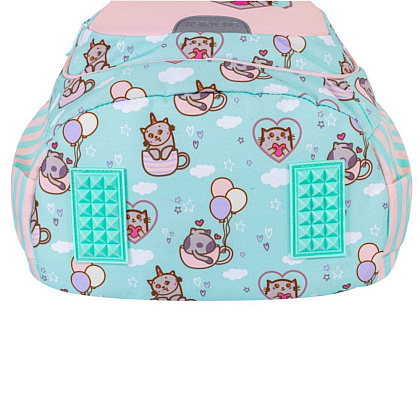 Рюкзак детский Astra "Kitty's World", голубой, розовый - 5
