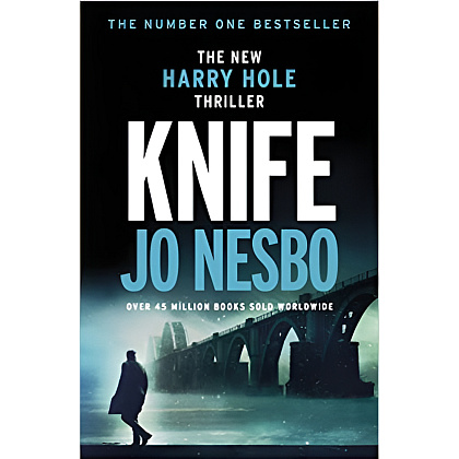 Книга на английском языке"Knife", Jo Nesbo