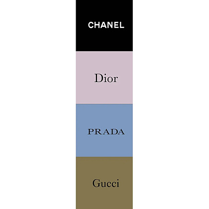 Комплект из 4-х книг "История модных Домов: Chanel, Dior, Gucci, Prada"  - 4