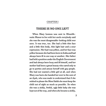 Книга на английском языке "The Secret Garden", Frances Burnett  - 2