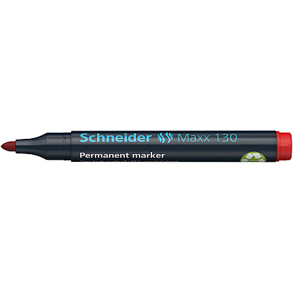 Маркер перманентный "Schneider Maxx 130", красный - 5
