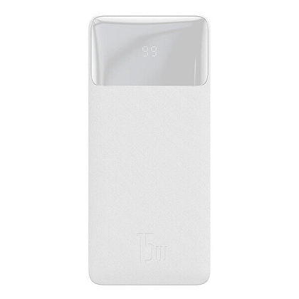 Внешний аккумулятор Baseus "PPBD050002", 10000 mAh, белый