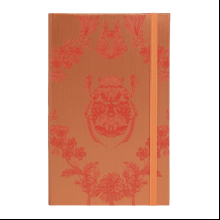 Блокнот "Lace beetle", А5, 96 листов, линейка, оранжевый