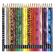Цветные карандаши "Color' Peps Animal", 24 цвета