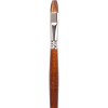 Кисть "Escoda Versatil Brush L/H", синтетика, темно-коричневый, плоская, №12 - 2