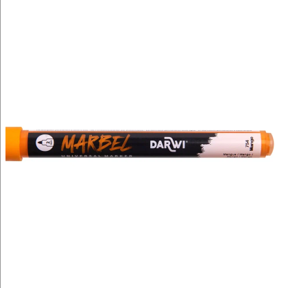 Маркер акриловый "Darwi.Marbel" 754, манго - 4
