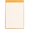 Блокнот "Rhodiarama Webnotepad" на резинке, A5, 96 листов, линейка, оранжевый - 2