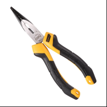 Длинногубцы Deli YS EDL2106Z, 160 мм, 2-х компонентные рукоятки