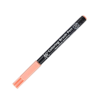 Маркер акварельный "Koi Color Brush", коралловый