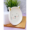 Тарелка керамическая "Cat plate", 19.5 см, бежевый - 4