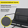 Комплект мебели садовой AksHome VERANDA (кресло 2 шт, диван 1 шт, стол 1 шт), черный - 5