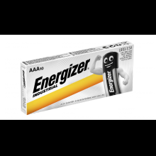 Батарейки алкалиновые Energizer "Industrial AAA/LR03", 10 шт, щелочные