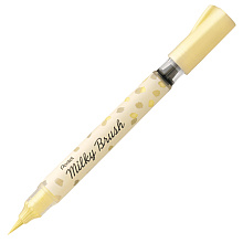 Маркер-кисть "Milky Brush", желтый пастельный