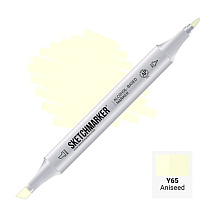 Маркер художественный "Brushmarker", двухсторонний, Y65 анис
