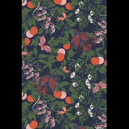 Ежедневник "William Morris Inspiration", А5, желтые и розовые цветы - 3