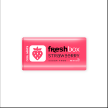 Драже "FRESHBOX" со вкусом клубники, 35 г 