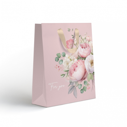 Пакет бумажный подарочный "Florist", 18х22.7х10 см, ассорти - 5
