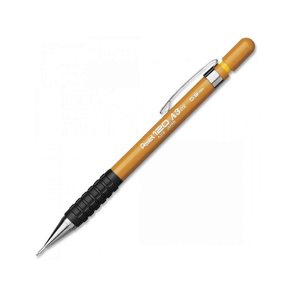 Карандаш автоматический "Pentel 120 A3", 0.9 мм, c ластиком