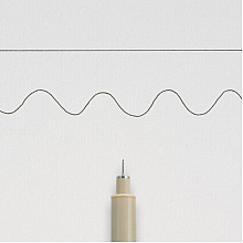 Ручка капиллярная "Pigma Micron", 0.2 мм, черный