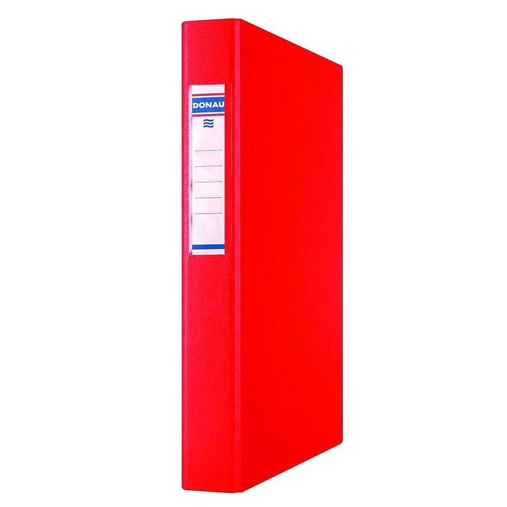 Папка на кольцах "Donau", 2 кольца, красный