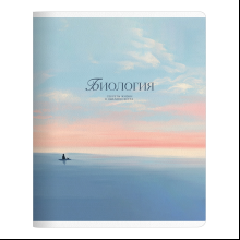 Тетрадь предметная "Seacoast. Биология", А5, 48 листов, клетка, разноцветный