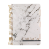 Книга записная "Carrarra", A5, 200 листов, клетка, линейка, точка, белый - 2