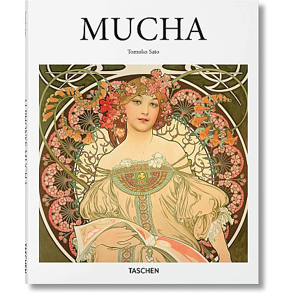 Книга на английском языке "Basic Art. Mucha", Tomoko Sato