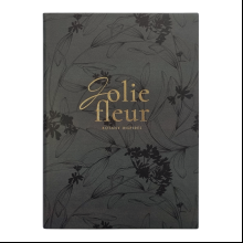Ежедневник недатированный "Fleur", А5, 320 страниц, черный