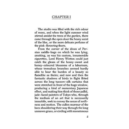 Книга на английском языке "The Picture of Dorian Gray", Оскар Уайлд - 5