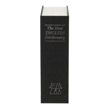 Копилка "Книга", полимер, металл, черный - 4