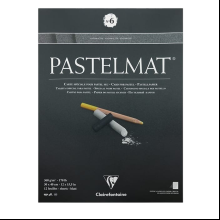 Блок бумаги для пастели "Pastelmat", антрацит, 30x40см, 360 г, 12 листов, №6