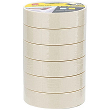 Клейкая лента малярная Deli EA405/6, 24 мм х 18,2 м, 145 мкм, 6 шт./упак