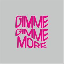 Бутылка «Gimme more» с карабином, серебристый, с брелоком, цвет прозрачный с печатью