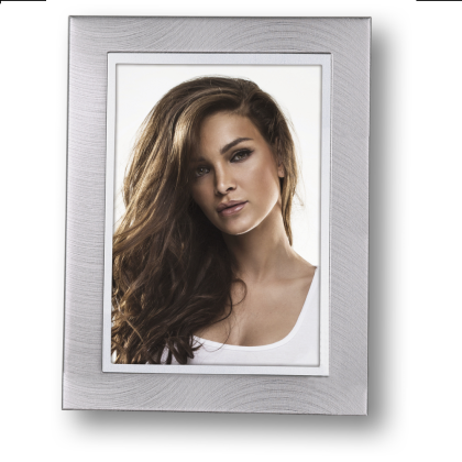 Фоторамка "WELS SILVER", 10х15 см,  металл со стеклом, серебристый
