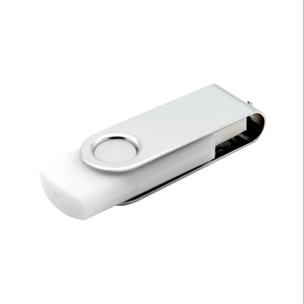 USB Flash 2.0 16 Gb VDF-008, пластик, метал, белый  