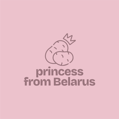 Блокнот "Princess from Belarus", А5, 150х210 мм, 60 листов, в клетку, зефирный розовый - 2