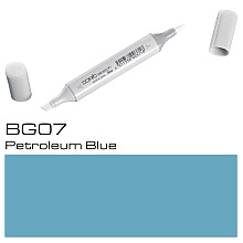 Маркер перманентный "Copic Sketch", BG-07 нефтяной синий