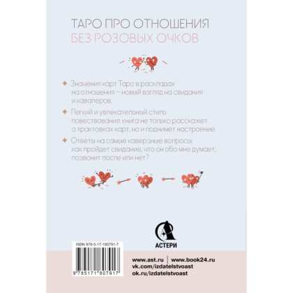 Книга "Таро любви: инструкция по выживанию на свиданиях. Гадание на кавалеров и неловкие паузы", Тереза Славович-Досаева, Олеся Сидоренко - 3