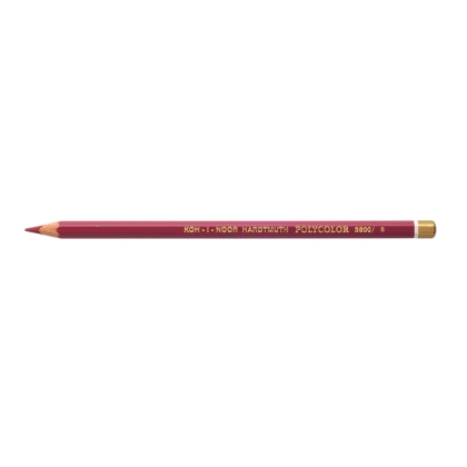 Карандаш цветной Koh-I-Noor "Polycolor 3800", 008 красный бордо