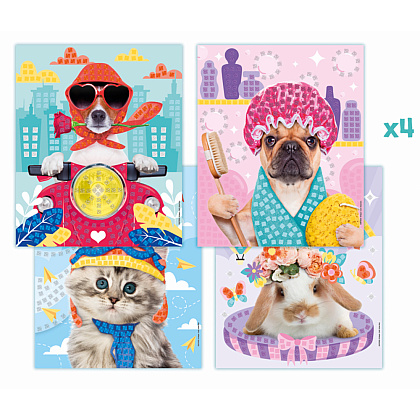 Набор для творчества Maped "Creative Cute Animals”, мозаика - 11