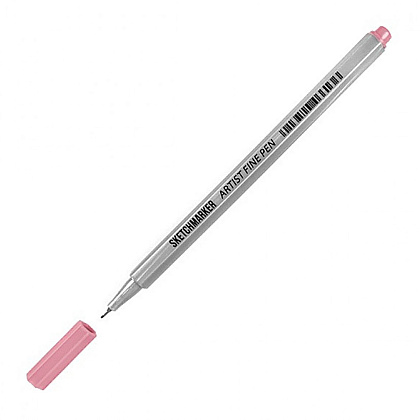 Ручка капиллярная "Sketchmarker", 0.4 мм, розовое вино