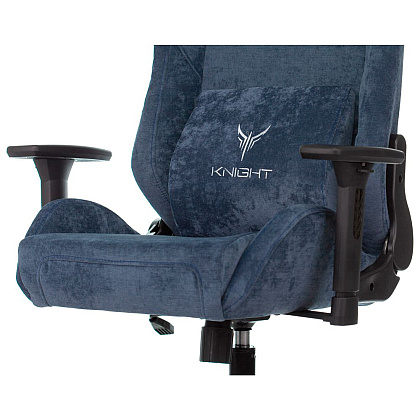 Кресло игровое Бюрократ "VIKING KNIGHT N1 Fabric", ткань, металл, синий - 12