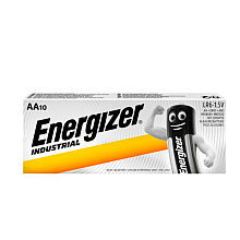 Батарейки алкалиновые Energizer "Industrial AA/LR6", 10шт, щелочные